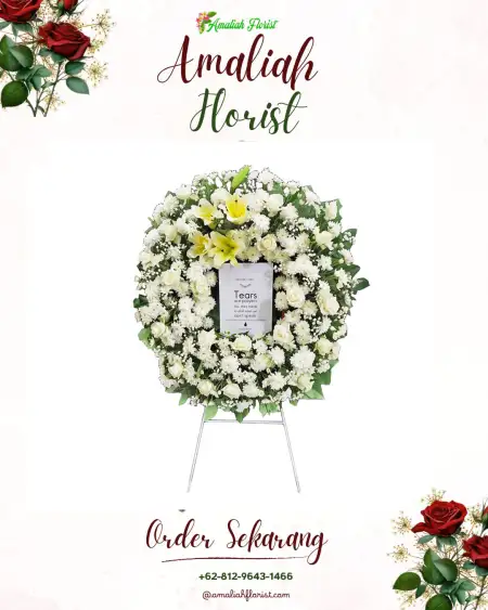 Krans Bunga Duka Geblug